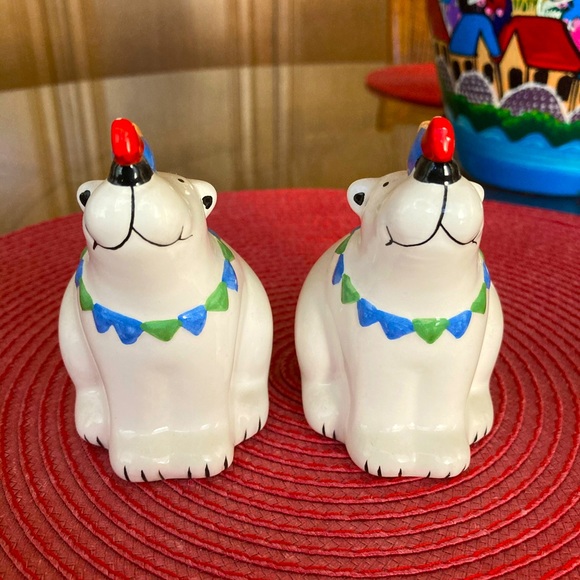 Polar Bear S&P Shakers - Vintage - Picture 3 of 6